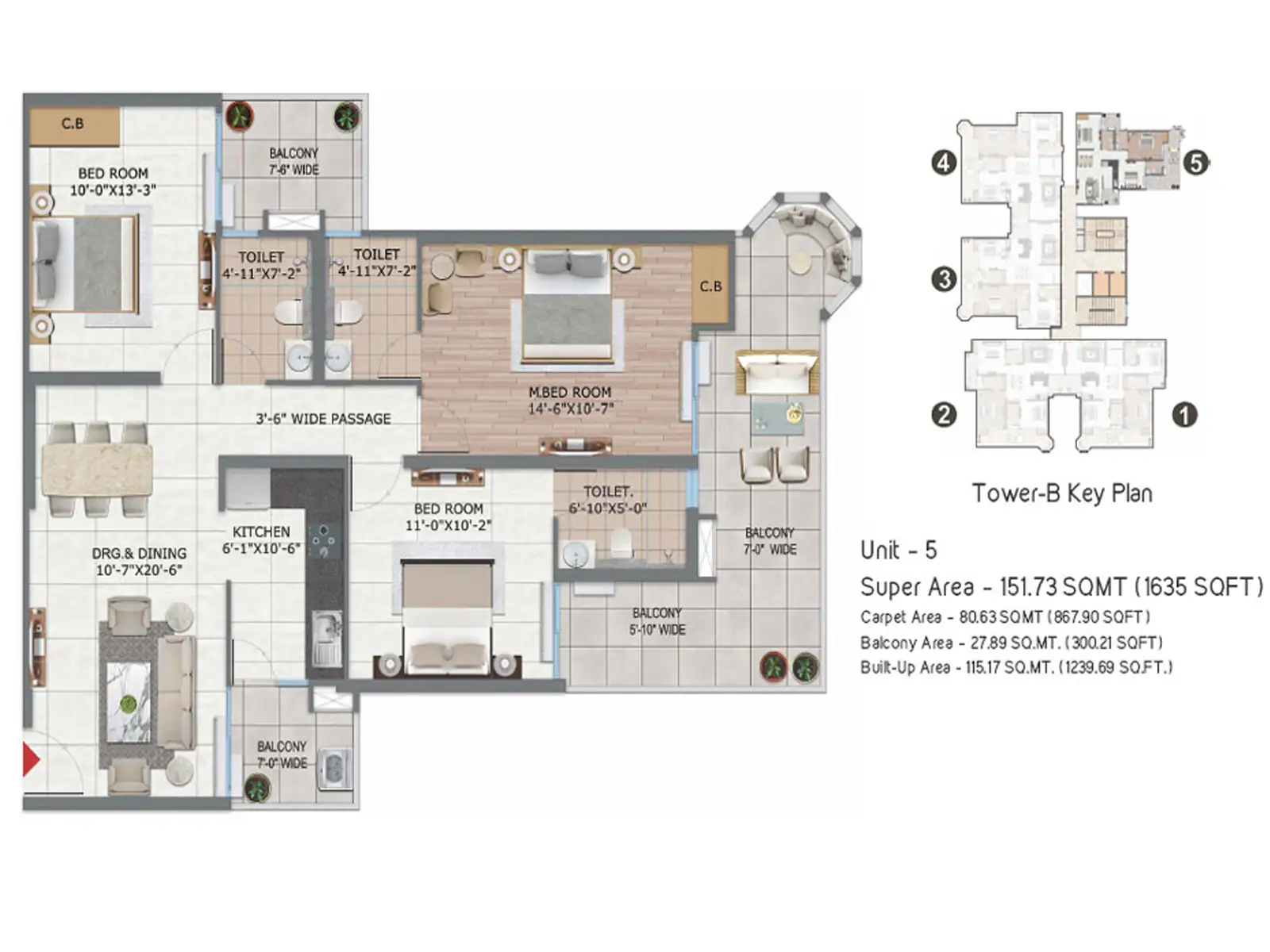 VVIP NAMAH Floor Plan
